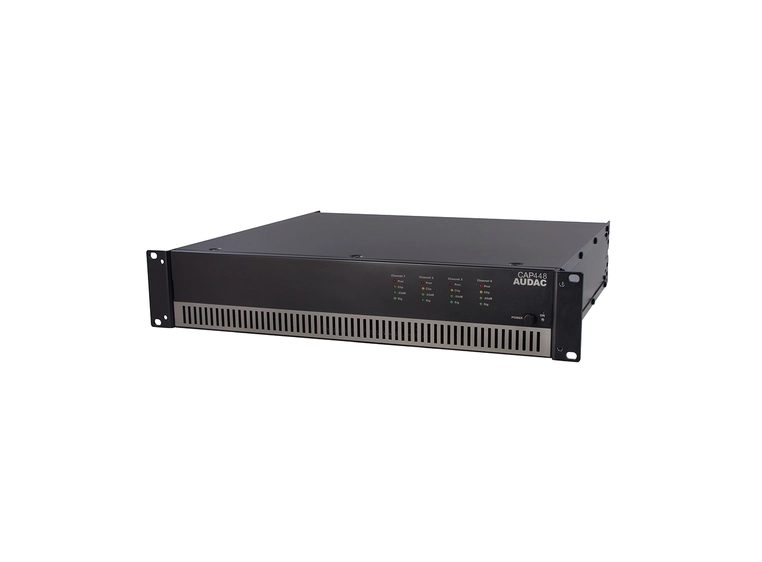 Audac CAP 448 - 100 V Power Amplifier 4-channel 480 W 